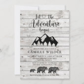 Rustisch avontuur begint bergen Beren Kaart (Voorkant)