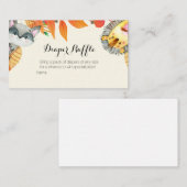 Rustisch Baby shower - Draagbare kaart (Voorkant / Achterkant)