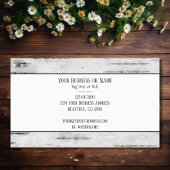 Rustisch Beer van het Land Silhouette op de boomsc Visitekaartje