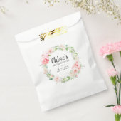 Rustisch Blush Pink Peonies Floral Vrijgezellenfee Bedankzakje (Gezegeld)