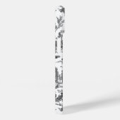 Rustisch Boerderij Frans Toile-Black & White Case-Mate iPhone Case (Achterkant / Rechts)