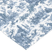  Rustisch Boerderij Frans Toile-Blue en White Lange Tafelloper (Hoek)