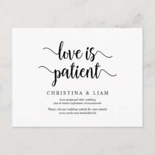 Rustisch Boerderij, Liefde is geduldig, huwelijk u Briefkaart