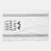 Rustisch Boerderij met persoonlijk Boerderij Theedoek (Horizontaal)