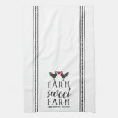 Rustisch Boerderij met persoonlijk Boerderij Theedoek (Verticaal)