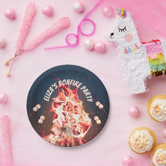 Rustisch Bord van bont en Marshmallows (Feest)