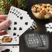 Rustisch Chalkboard | Speciaal Man Cave Pokerkaarten (Insitu)