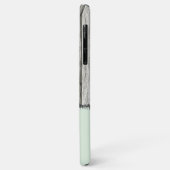 Rustisch faux-hout: naam grijs en groen Case-Mate iPhone case (Achterkant/links)