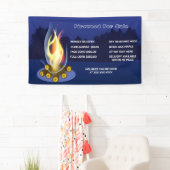 Rustisch Firewood personaliseren voor verkoop bund Spandoek (Insitu)