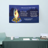 Rustisch Firewood personaliseren voor verkoop bund Spandoek (Beurs)