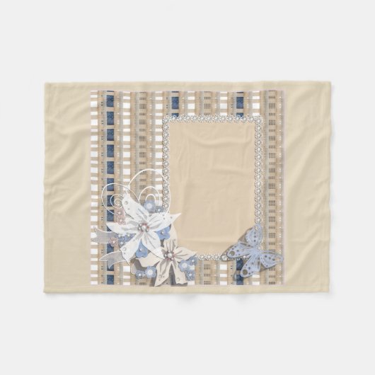 Rustisch Fleece Deken (Voorkant (Horizontaal))