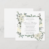 Rustisch flesje botanisch Vrijgezellenfeest Kaart (Voorkant / Achterkant)