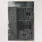 Rustisch gebouw legpuzzel (Verticaal)