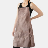 Rustisch gecrêpt papier schort (Insitu)