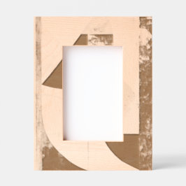 Rustisch geometrisch patroon gegraveerde lijstjes