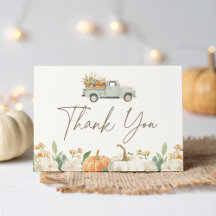 Rustisch Herfst Pumpkin-Baby shower