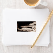 Rustisch Hoefijzer Etiket (Insitu)