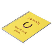 Rustisch Hoefijzer Notitieboek (Linkerzijde)