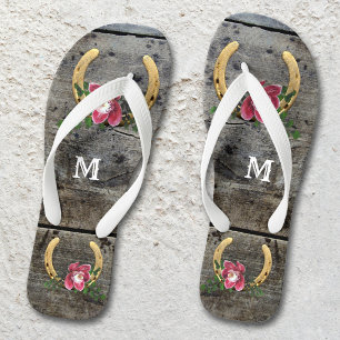 Rustisch Hoefijzer Romantische Teenslippers