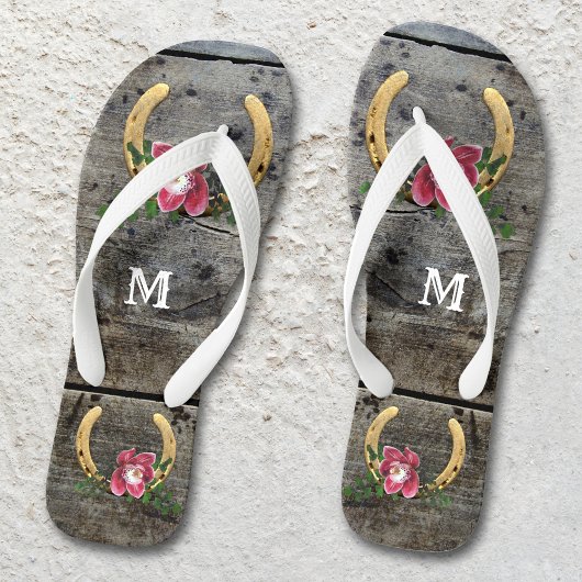 Rustisch Hoefijzer Romantische Teenslippers