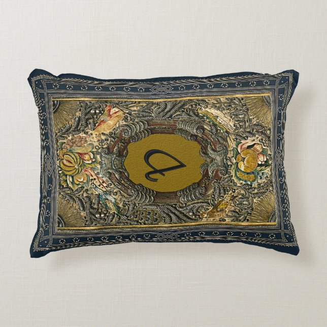 Rustisch Hoesje van boeken Accent Kussen (Voorkant)