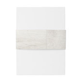 Rustisch hout en Eucalyptus Leaf Botanical Wedding Uitnodigingen Wikkel (Achterkant Voorbeeld)