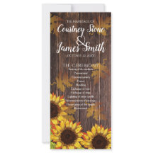 Rustisch hout en zonnebloem | Fall Wedding