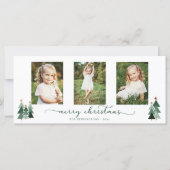 Rustisch kerstboomfeest 3 Foto (Voorkant)