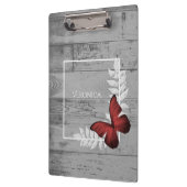 Rustisch klembord voor rode vlinder (Links)