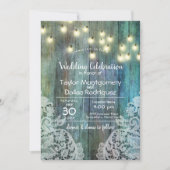 Rustisch land | hout | Bruin Kaart (Voorkant)