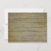 Rustisch land Mason Jar Flowers Sunflower RSVP (Achterkant)