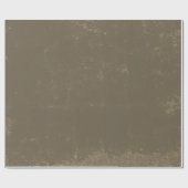 Rustisch land Olive Green Grunge Textuur Cadeaupapier (Vlak)