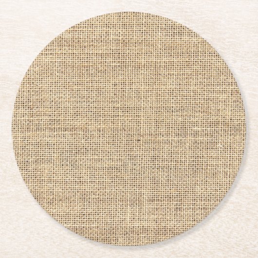 Rustisch land  overlapping ronde kartonnen onderzetter (Voorkant)