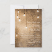 RUSTISCH LAND WEDDING | STERK VAN DE LICHTENKAART KAART (Voorkant)