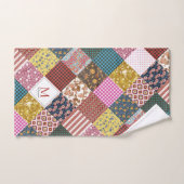 Rustisch  landpatchwork - Quilt Pattern Bad Handdoek (Handdoek)