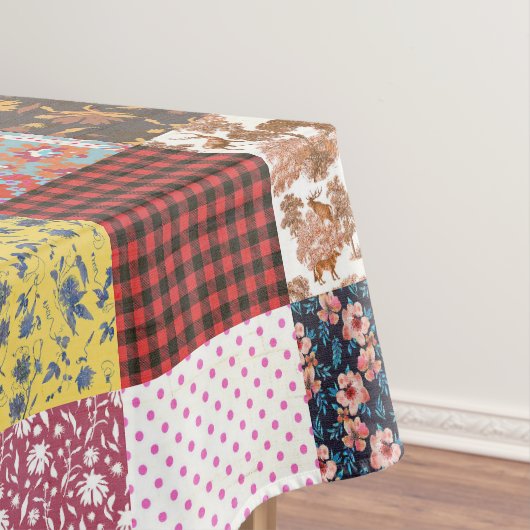 Rustisch  landpatchwork - Quilt Pattern Tafelkleed (Voorbeeld)