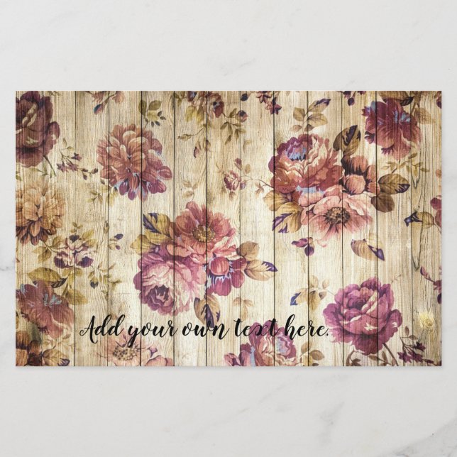 Rustisch landroze rozenjournaal (Voorkant)