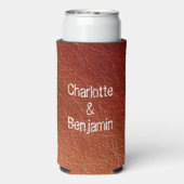 Rustisch lederen huwelijk (Seltzer Achterkant)