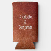 Rustisch lederen huwelijk (Achterkant)