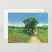 Rustisch lentelandschap briefkaart (Voorkant / Achterkant)