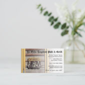 Rustisch logo visitekaartje (Staand voorkant)