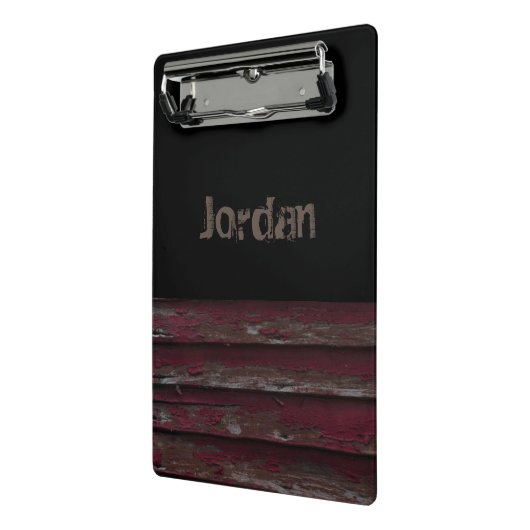 Rustisch Monogram Klembord Mini Klembord (Angled2)