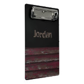 Rustisch Monogram Klembord Mini Klembord (Schuin)