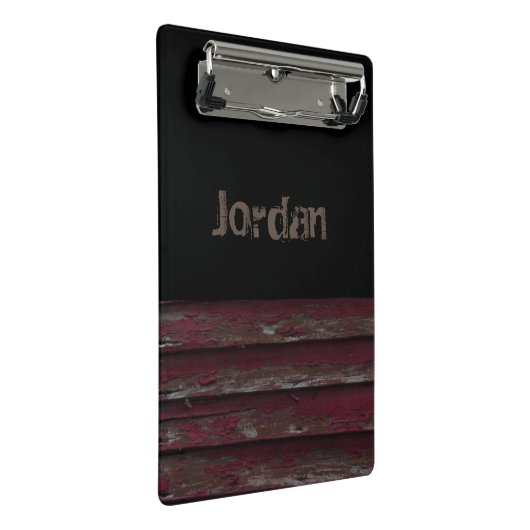 Rustisch Monogram Klembord Mini Klembord (Schuin)