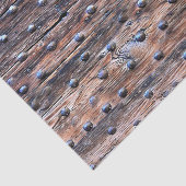 Rustisch oud hout met nagels tissuepapier (Detail)