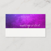 Rustisch/Paars Visitekaartje (Voorkant)