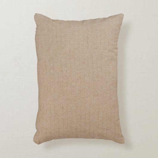 Rustisch papier — Blanco Sjabloon Accent Kussen (Voorkant(Verticaal))