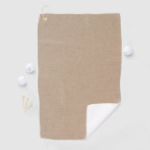 Rustisch papier — Blanco Sjabloon Golfhanddoek (Insitu)
