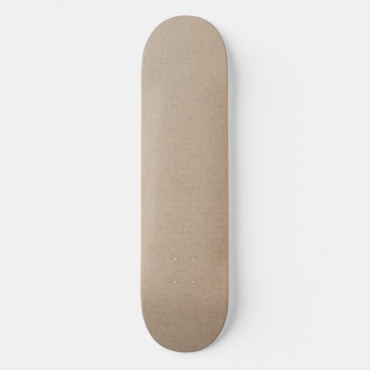 Rustisch papier — Blanco Sjabloon Skateboard (Voorkant)