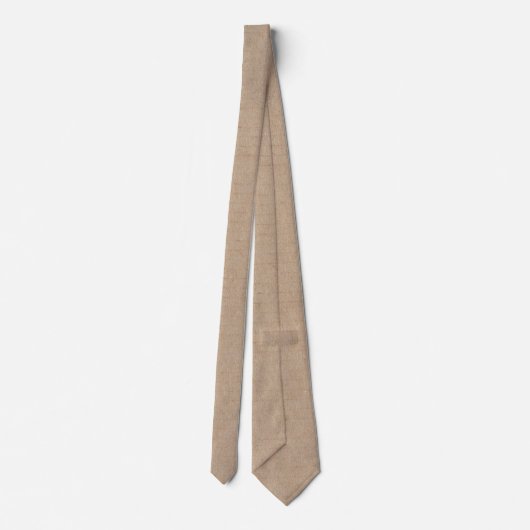 Rustisch papier — Blanco Sjabloon Stropdas (Achterkant)